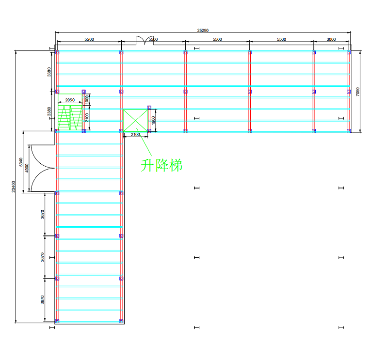 閣樓貨架圖紙